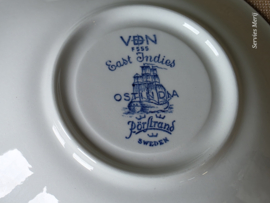 Rorstrand Ostindia East Indies set 4x Thee Kop en schotel 8 cm (Aardewerk)