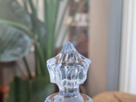 Glas Vintage Kaptafel set lichtblauw 7 delig