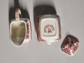 Engels rood Enoch Wedgwood  Royal Homes of Britain Roomstel