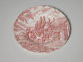 Engels rood Myott Royal Mail Postkoets Ontbijtbordje 20 cm