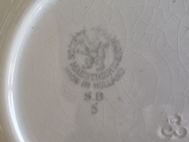 Societe Ceramique Bohemian print Serveersetje