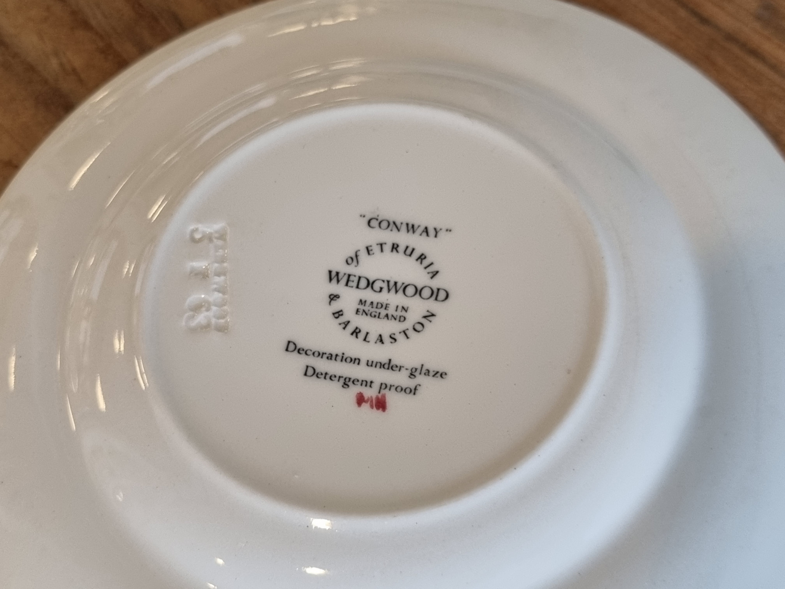 Wedgwood Conway set 8x Serveerbordje Amusebordje  13 cm