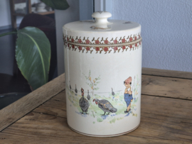 Frans Sarreguemines Enfants hoge Voorraadpot 16 cm