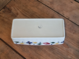 Boerenbont 417 Societe Ceramique Cakedoos zonder deksel (creme)