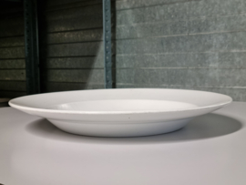 Societe Ceramique roomwit robuust Serveerbord 38,5 cm (strakke rand)