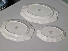 Villeroy en Boch Manoir set 3x ovale serveerschaal