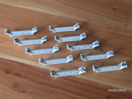 Royal Copenhagen Tranquebar Trankebar set 10x messenlegger