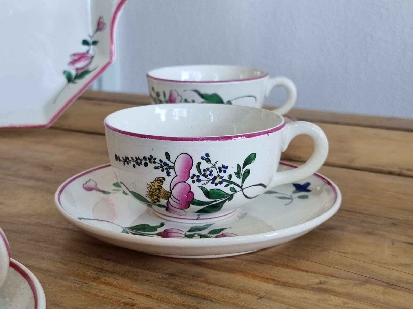 Societe Ceramique Alt Strassbourg Chocoladestel