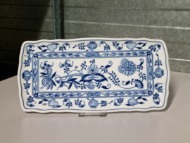 Zwiebelmuster Duits Schaal rechthoekig 33 cm