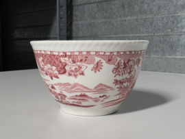 Engels rood Woods Burslem England Seaforth kom 11,5 cm