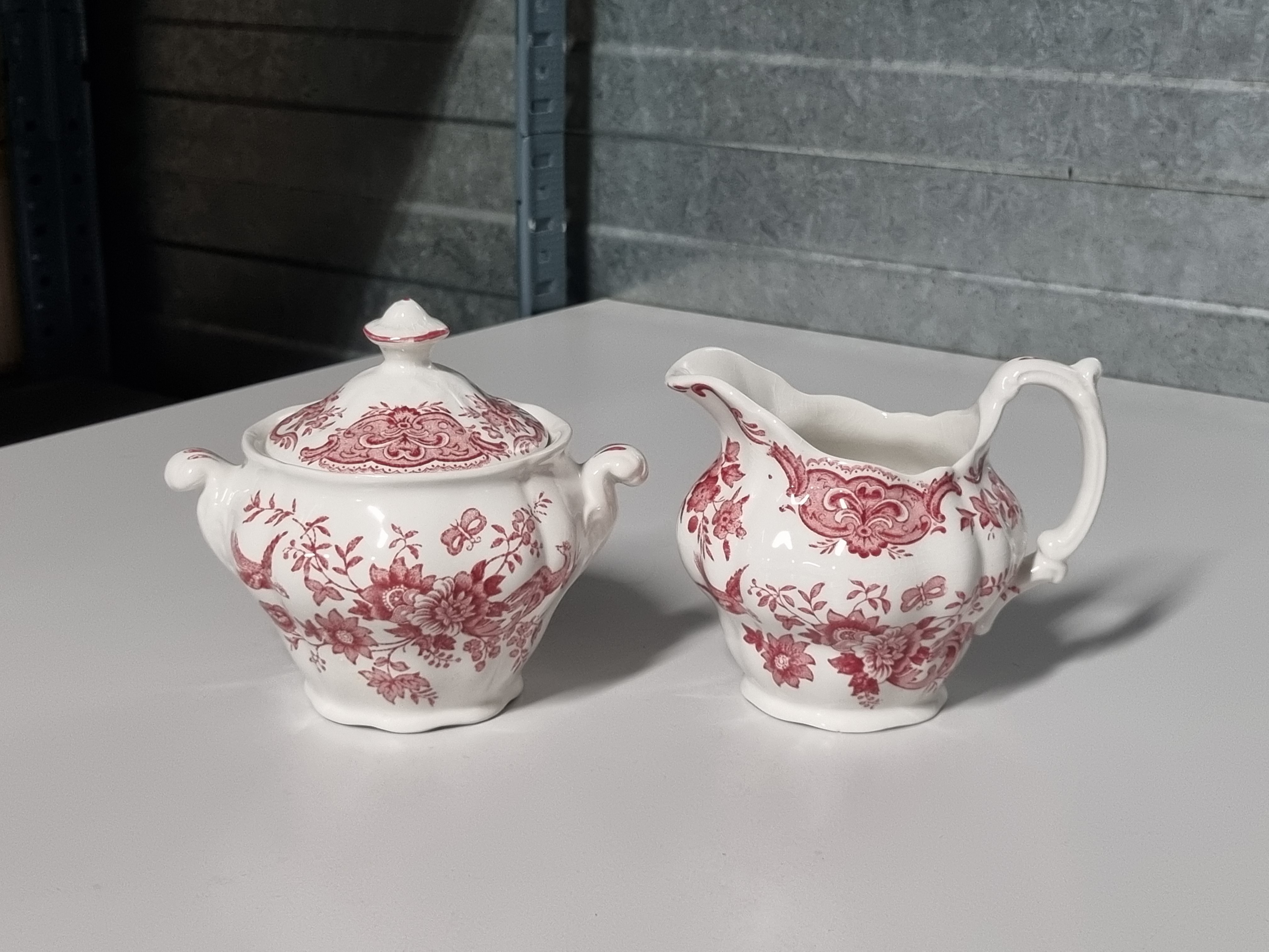 Engels rood Ridgway Windsor Roomstel