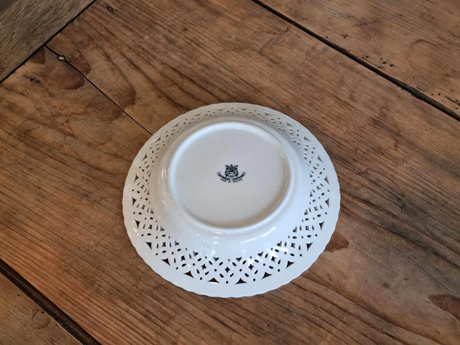 Authentic Leeds Pottery Serveerschaaltje 17,5 cm (rond)