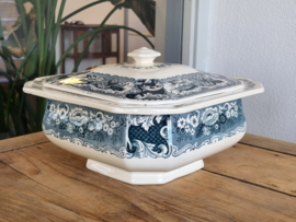 Victoria Groen Societe Ceramique dekschaal terrine