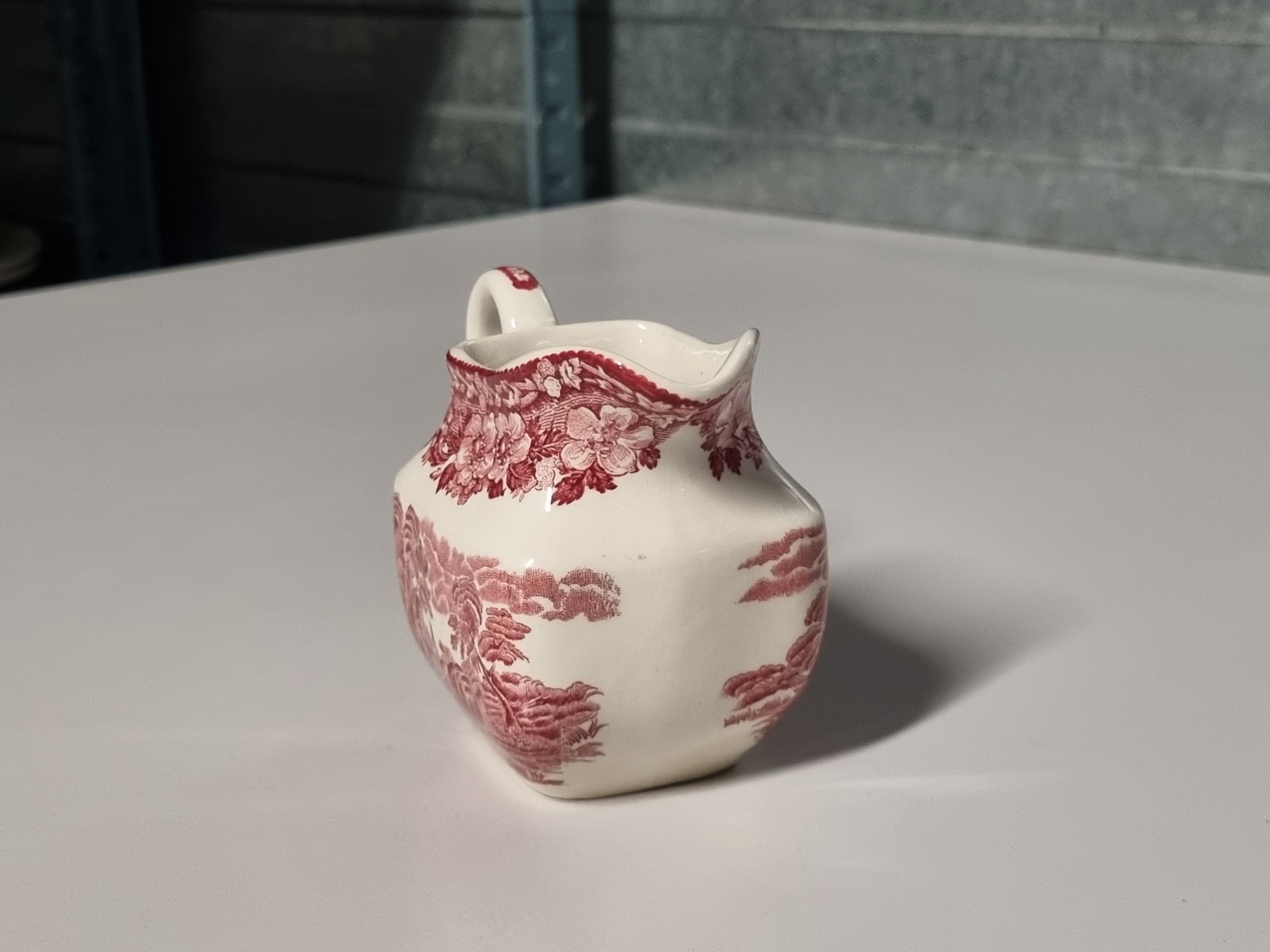 Engels rood Enoch Wedgwood Woodland Kannetje 0,3 liter