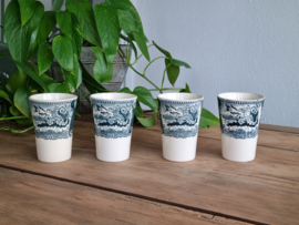 Victoria Groen Societe Ceramique set 4x Melkbeker | Mok (wit)