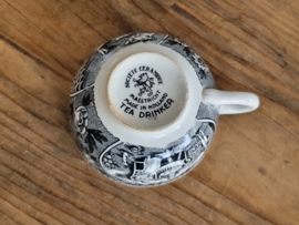 Tea Drinker zwart Societe Ceramique los kopje 8,5 cm