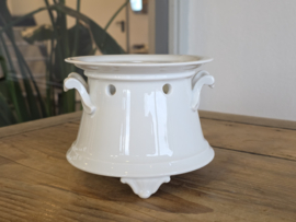 Petrus Regout wit theelicht (geen stempel, chipje)