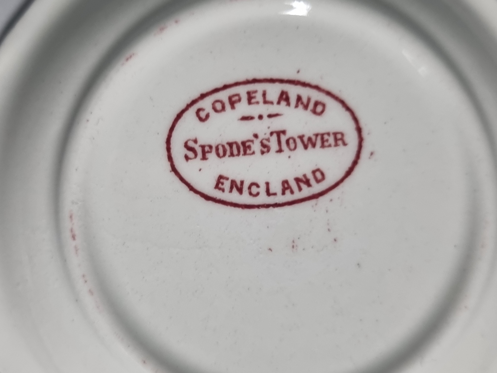 Engels Copeland Spode's Tower set 4x Theezakjeslegger