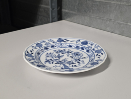 Zwiebelmuster Huttensteinach Bord (golvende rand) 17 cm