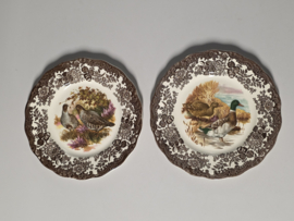 Engels Palissy Game Series set 2x ontbijtbord 22,5 cm