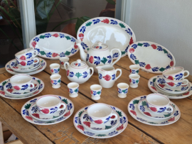 Oud Boerenbont Societe Ceramique 483a Ontbijtservies 8-pers.