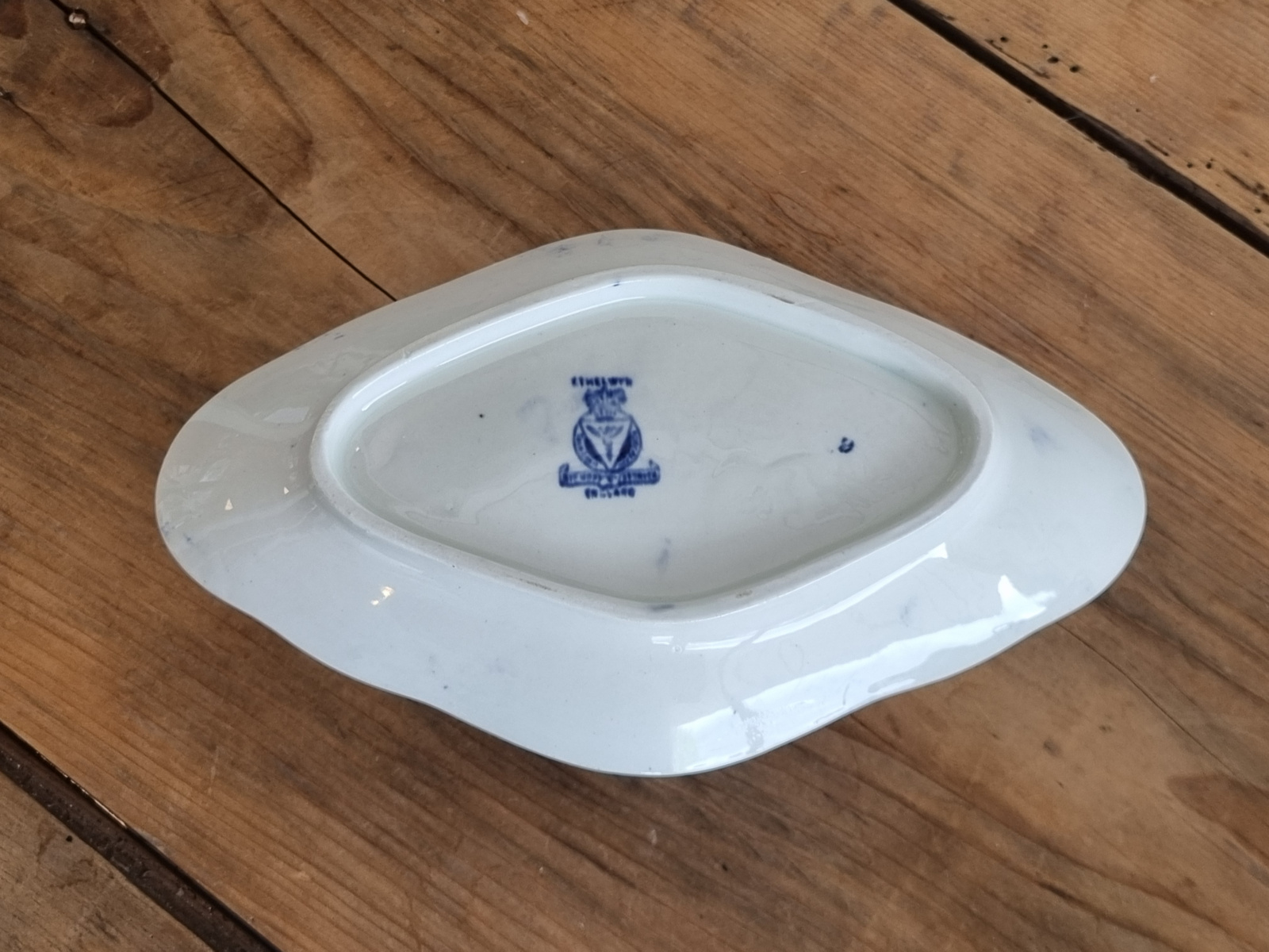 Engels blauw Ethelwyn Bishop & Stonier sauskom