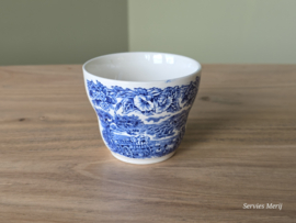Engels blauw English Ironstone Tableware EIT Suikerschaaltje Kommetje 8,5 cm  (wagen)