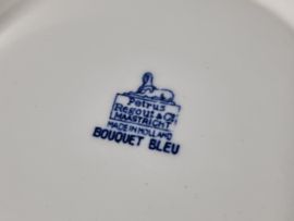 Petrus Regout Bouquet Bleu wit Soepterrine (schulp rand)
