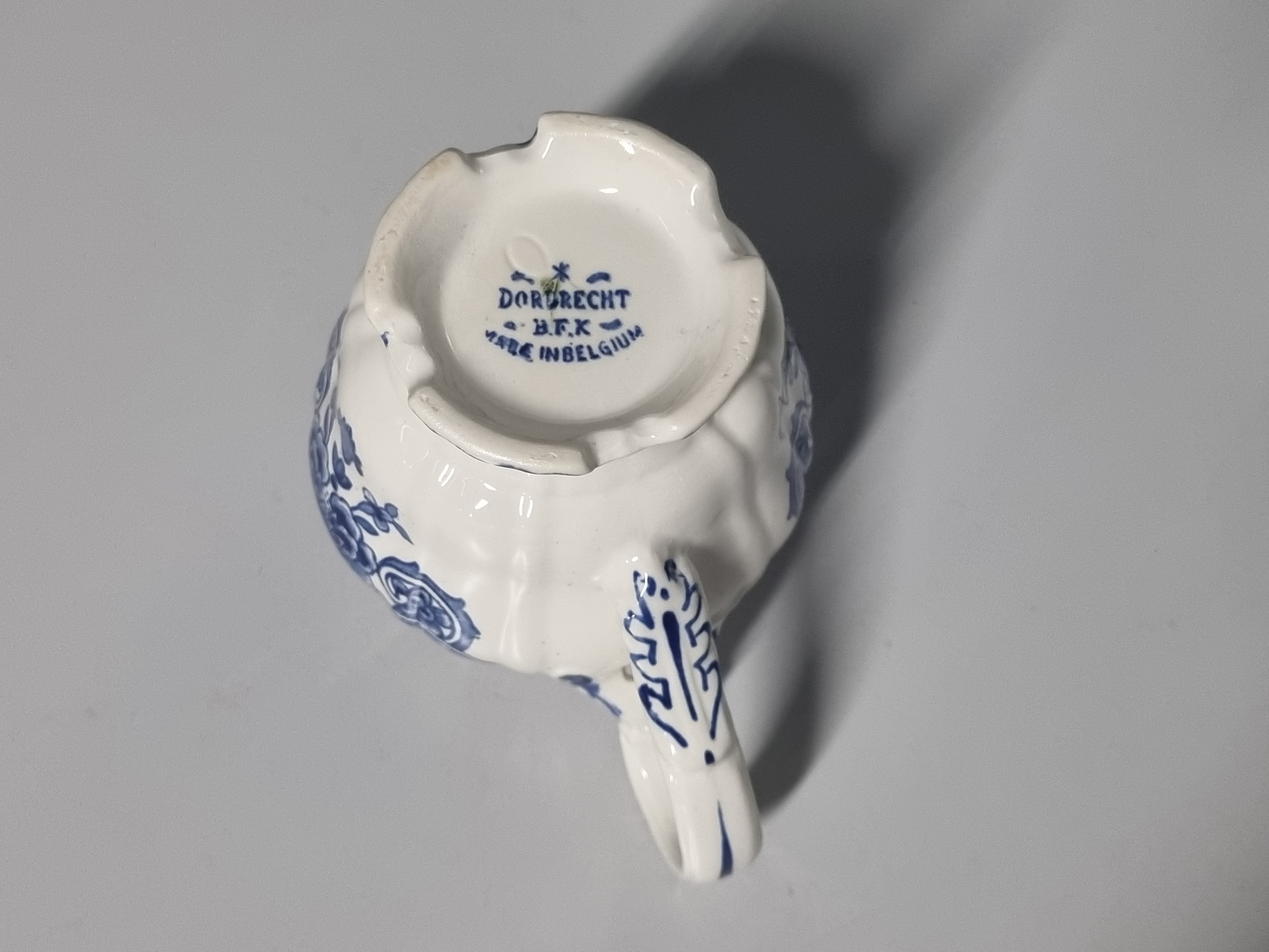 Boch BFK decor Dordrecht blauw Roomkan Kan 11 cm