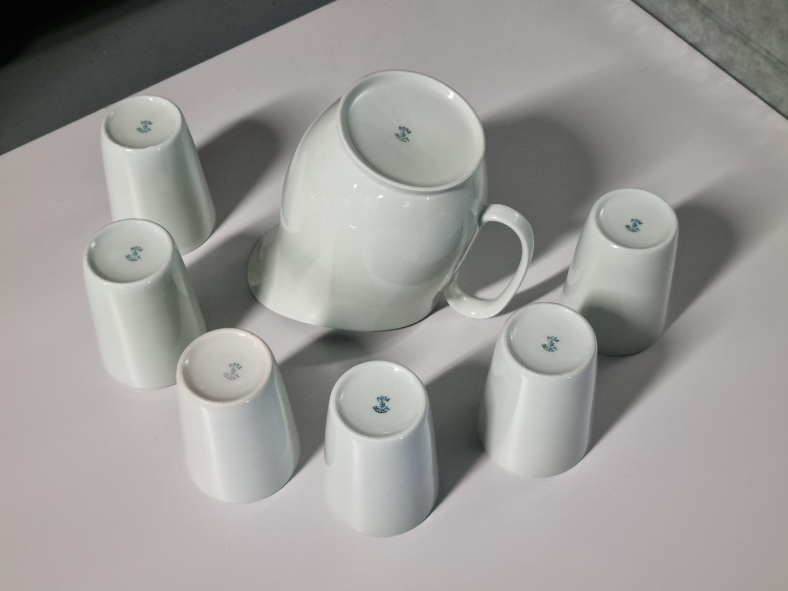 Mosa Maastricht decor Select Celadon Melkstel Waterstel 6-pers.