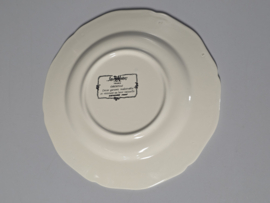 Frans Sarreguemines Obernai onbijtbord 21,5 cm (schapen)