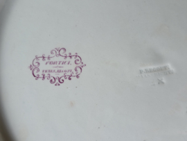 Petrus Regout Portici onderbord soepterrine
