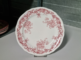 Villeroy en Boch Valeria rood plat dinerbord 23,5 cm