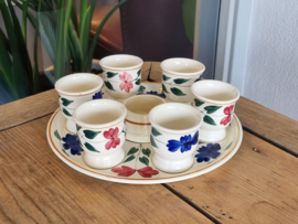 Boerenbont 418 Societe Ceramique Eierdopset laag model