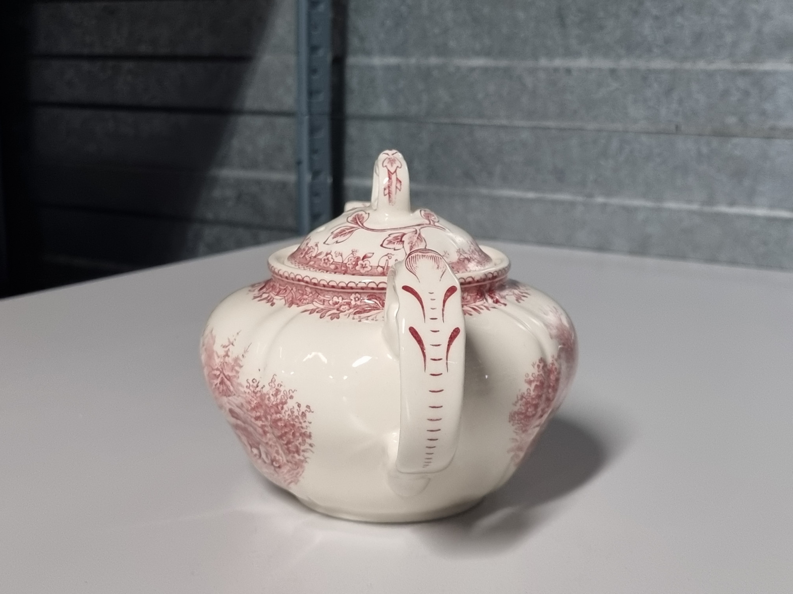 Villeroy en Boch Burgenland rood Theepot 0,6 liter