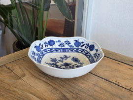 Zwiebelmuster Bavaria hoge schaal 23 cm (vierkant)