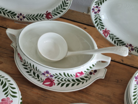 Oud Boerenbont Petrus Regout decor Holland compleet eetservies 10 personen