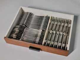Bestek set Carl Mertens Solingen 12 personen 72 delen