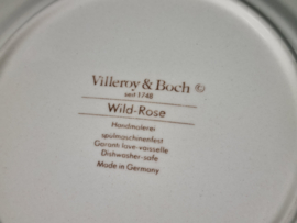 Verkocht = Villeroy en Boch Wild Rose Ontbijtbordje 21 cm