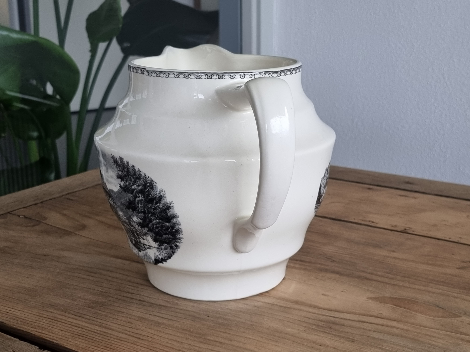 Landschap Zwart Société Céramique Kan nr. 1
