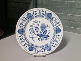 Engels blauw Churchill Zwiebelmuster plat Dinerbord 24 cm