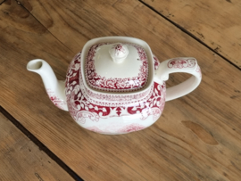 Regout | Myott Castillo Old England rood Koffiepot Theepot 1.3 liter