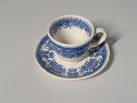 Villeroy en Boch Burgenland blauw Koffie Kop en schotel