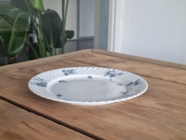 Petrus Regout Riva donker blauw Plat Dinerbord 24 cm