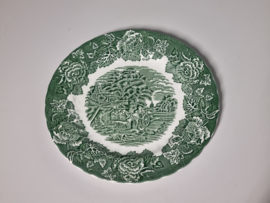 Engels groen Wood & Sons Woods Ware plat Dinerbord 25 cm