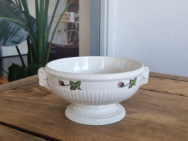Wedgwood Moss Rose hoge ronde schaal op voet 17,5 cm