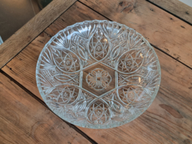 Glas Vintage Serveerschaal 30,5 cm