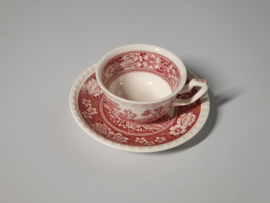 Villeroy en Boch Rusticana rood Thee Kop en schotel