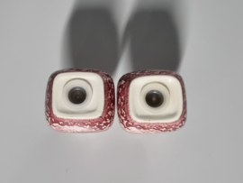 Villeroy en Boch Rusticana rood Peper en Zoutstel