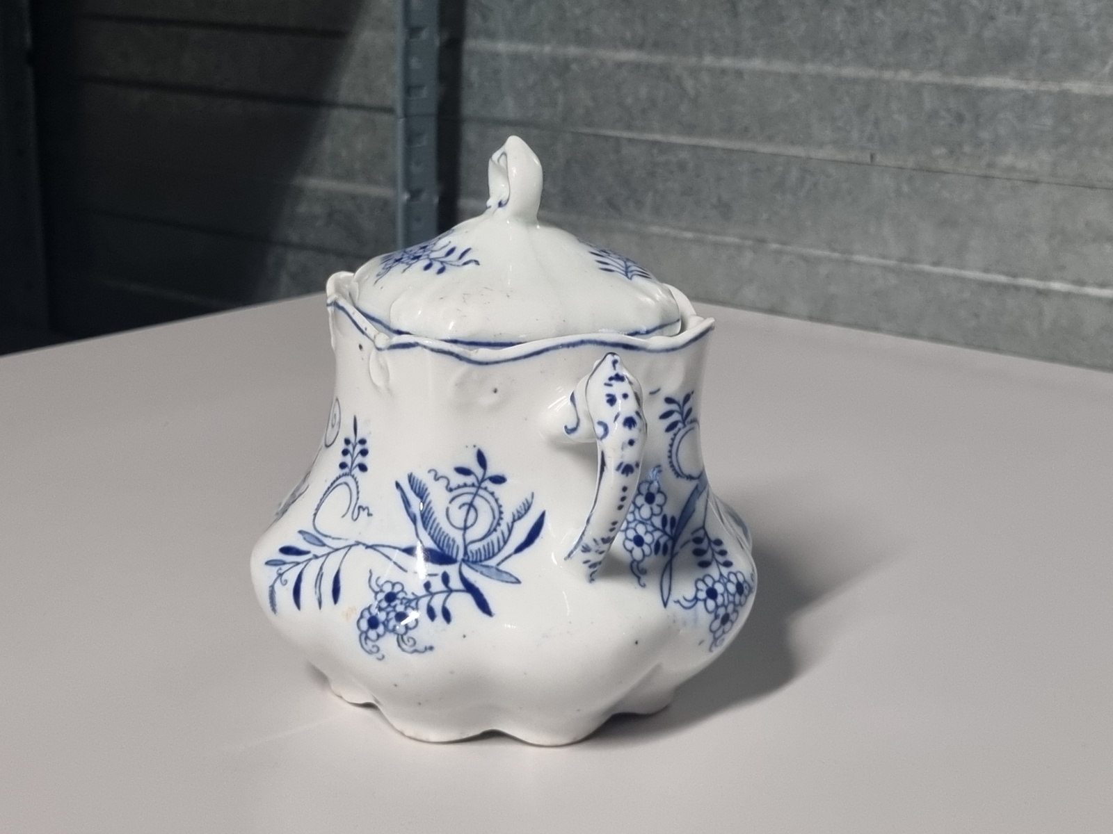 Zwiebelmuster Regout robuuste Suikerpot (chipje)